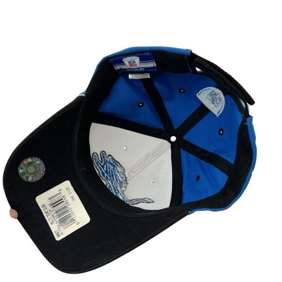 Detroit Lions reebok Velcro adjustable NFL cap hat vintage new with tags - Picture 9 of 11